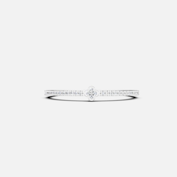 Gorgeous Two Tone Lab Grown Ring